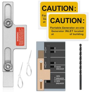 Generator Interlock Kit Suitable for Square D Generator Interlock Kit for Homeline Meter Main 150 or 200 amp Breaker